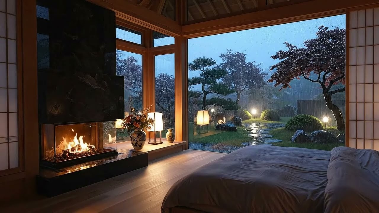 Press Play and Let Your Mind Go Quiet 🎹 Rain & Water Sounds