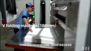 Paper towel Interfold folding machine آلة طي المناديل الورقية آلة مستعملة