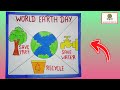 How to draw world earth day drawing world earth day poster drawingsave earth drawing easy steps