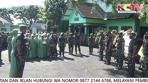 KABARCIANJUR.TV - Suasana Haru, Mewarnai Lepas Sambut Dandim 0608