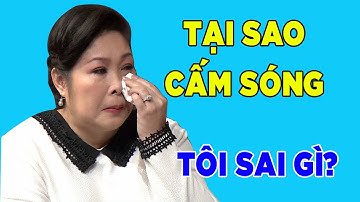 NSND Hồng Vân bật khóc vì bị "CẤM SÓNG" - Tôi không biết mình đã làm gì sai