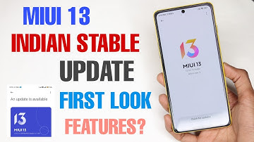 OFFICIAL 😀 MIUI 13 INDIA STABLE UPDATE ROLLOUT | FIRST LOOK!