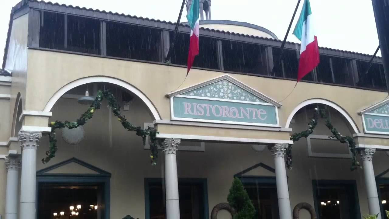 More Weather video - rain at Busch Gardens