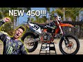 BRIAN DEEGAN'S NEW 2021 KTM 450SX FACTORY EDITION!!!