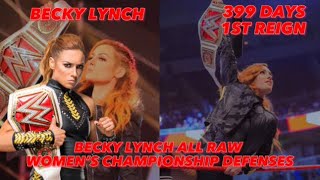 Becky Lynch defeats one of RAW's most underrated stars in a big title  defense