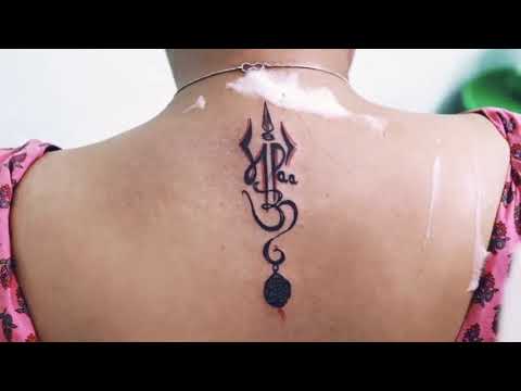 Maa with Trishul tattoo  Maa with Trishul tattoo Maa with Trishul  sticker Temporary tattoo tattoo