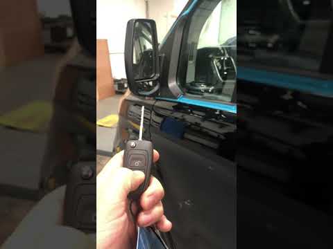 ford transit custom power folding mirrors