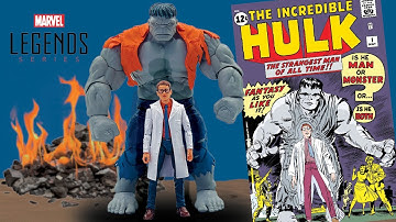 RIP MAXIMUM HULK | Marvel Legends Gray Hulk & Bruce Banner 2-pack – Avengers 60th Anniversary Review
