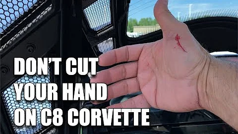DON'T CUT YOUR HAND ON C8 CORVETTE  ~ TECH TUESDAY QUESTIONS