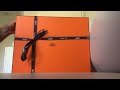 Unboxing hermes mosaique au 24-17 bag