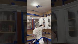 Using the new GRACO ULTIMATE QUICK SHOT on cabinet boxes