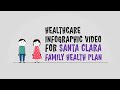 Healthcare infographic for santa clara family health plan