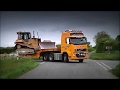 KEEP 'ER LIT - Luke Furse | Transporting CAT dozer with Volvo FH16 660