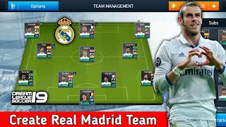 How to create real madrid team kits logo players in dream league
soccer 2018-2019 full tutorial with android and ios gameplay. all...
