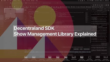 Decentraland SDK Tutorial - Show Management Library Explained