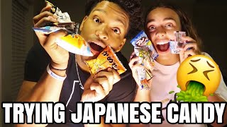 TRYING JAPENESE CANDY! TASTE TEST GONE WRONG!