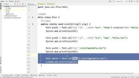 How to Create Path Object in Java | Absolute Path vs Relative Path | File Handling in Java