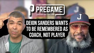 Exclusive: Deion Sanders wants to be remembered as coach not player
