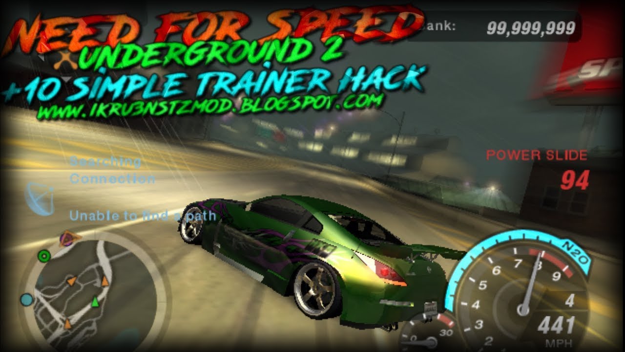 need for speed underground 2 tranier