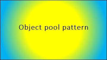 Object pool pattern