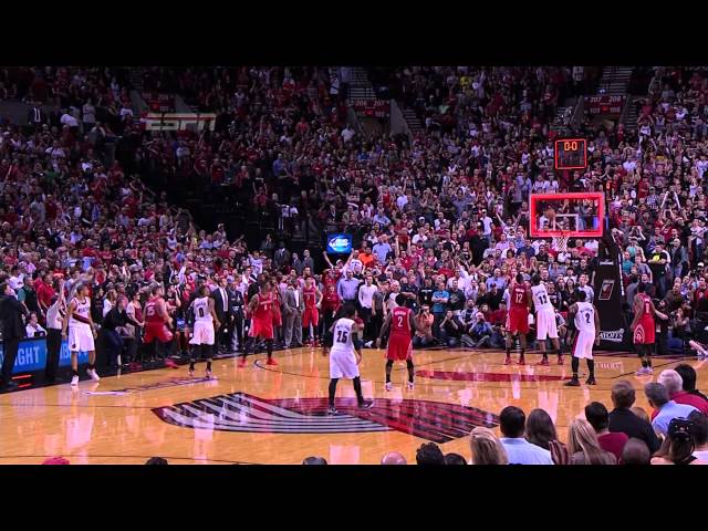 The shot: Damian Lillard's buzzer-beater, wave goodbye to the Thunder and  Trail Blazers' postgame celebration in photos 