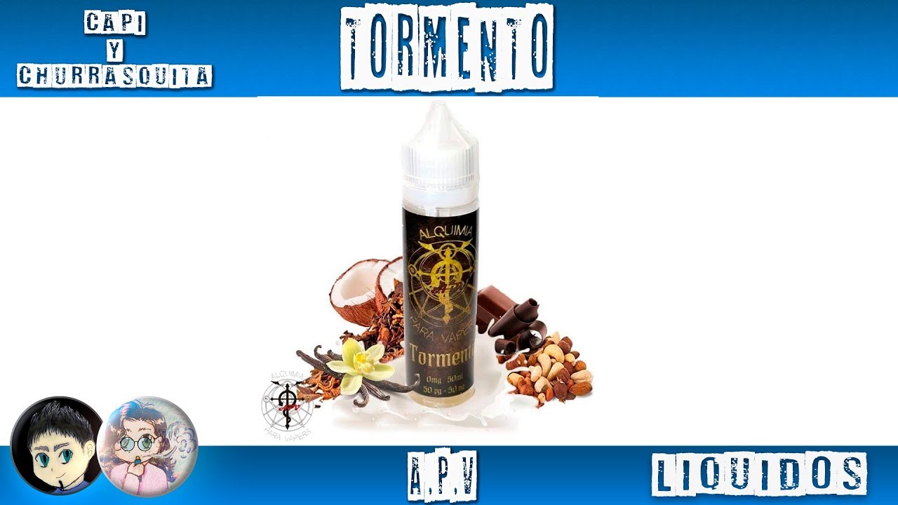 TORMENTO DE JAVISKO | ALQUIMIA PARA VAPERS (APV) | 😍😍😍 CATA DE LÍQUIDOS PARA VAPEO e cig near me