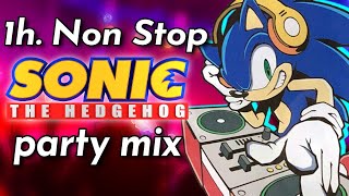 1h Non Stop Sonic the Hedgehog Party Music Mix