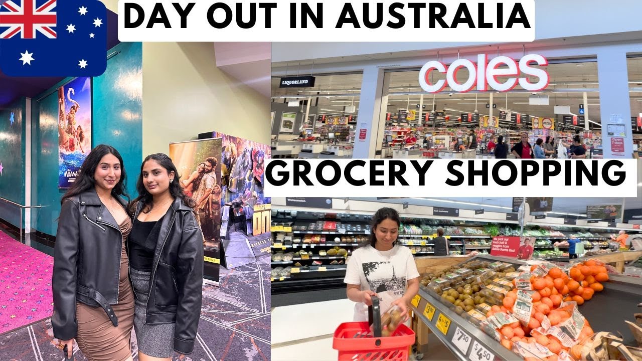 Grocery Shopping in AUSTRALIA | Fun Day Out With Family