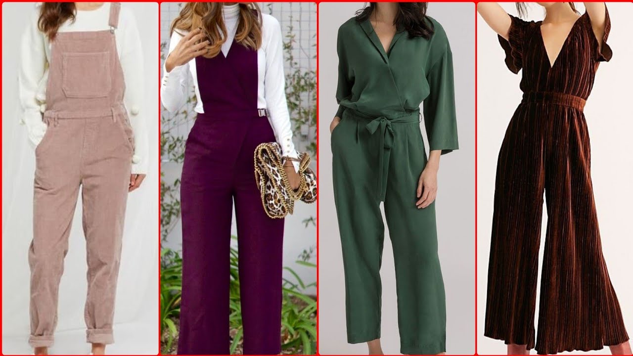 Sophisticated and stylish jumpsuits collection for winters YouTube