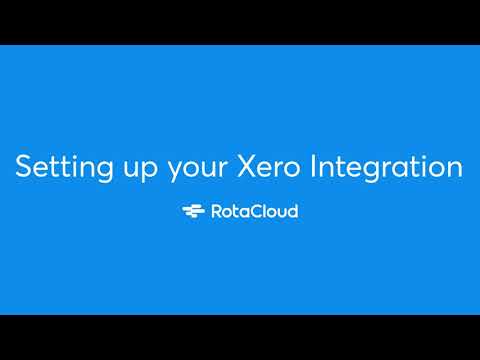 Setting up your Xero integration