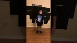 Autistic nonverbal kid teaches himself to Tap, Enemies by Post Malone