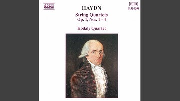 String Quartet No. 4 in G Major, Op. 1, No. 4, Hob. III:4: IV. Minuet