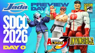 JADA TOYS OMNI MAN REVEAL! SDCC 2026 Preview Day Street Fighter & Cyberpunk UPDATES!