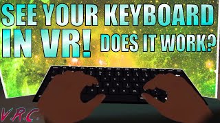 SEE your Keyboard in VR! SPEED TEST! Immersed VR keyboard Overlay screenshot 4