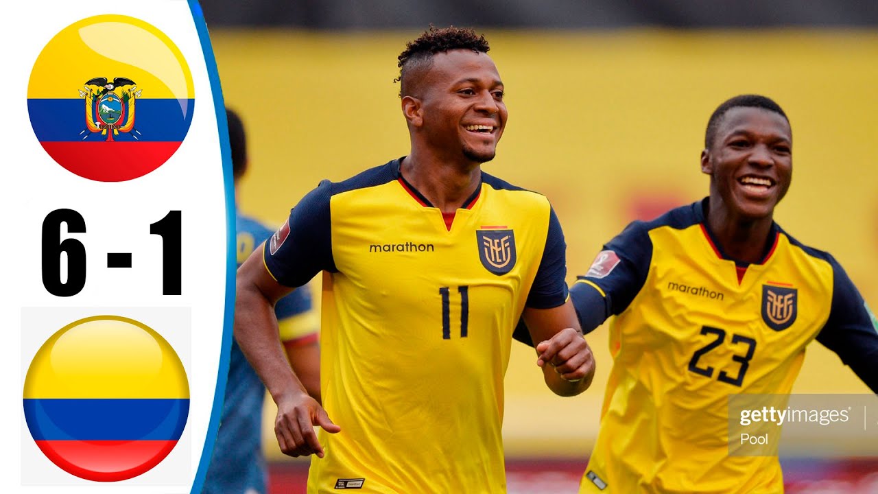 Ecuador vs Colombia 61 All Goals & Highlights 2020 HD YouTube
