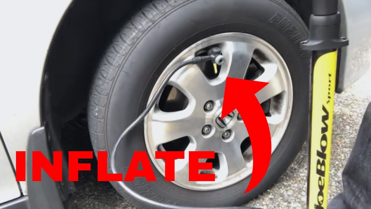 How to Inflate Car Tires 