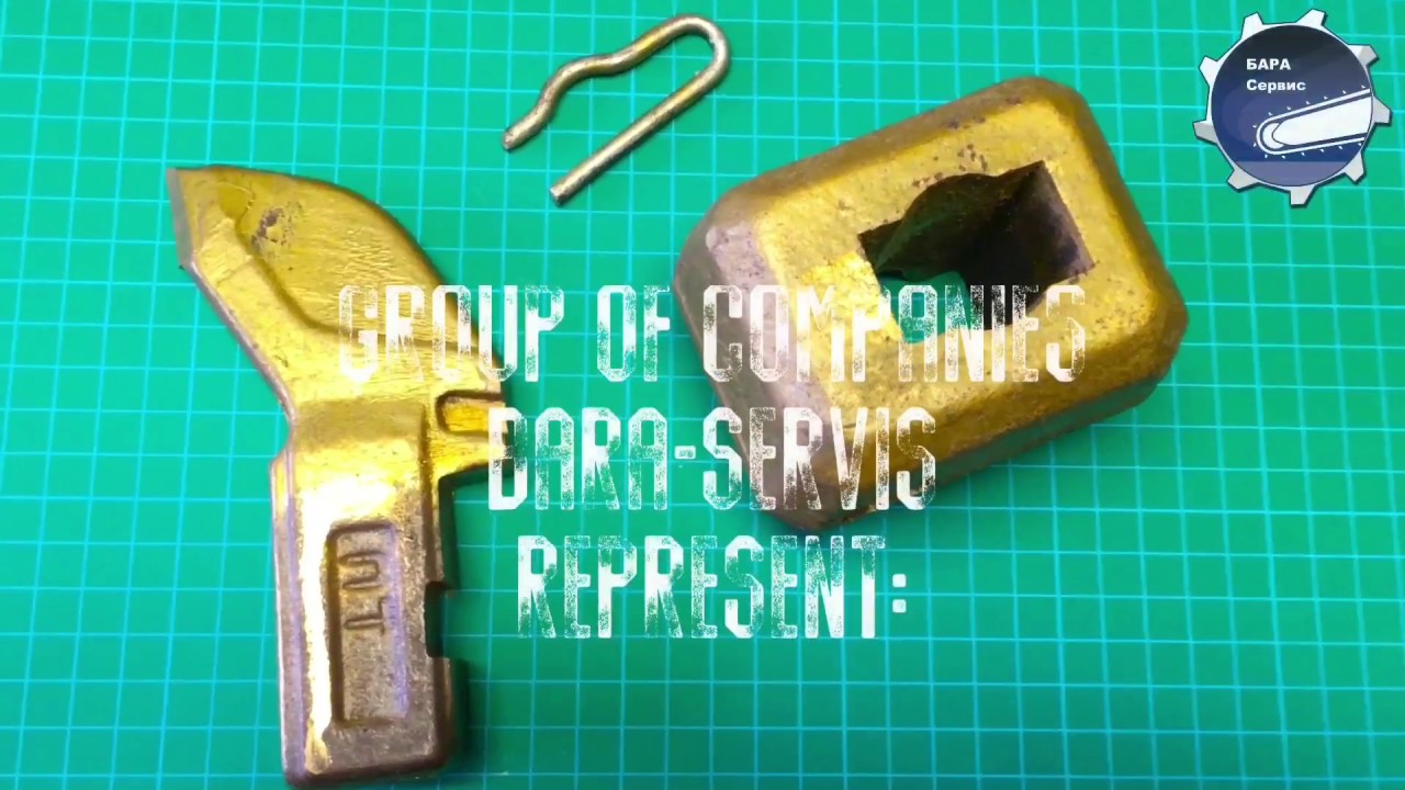 Резцы РП-5 для бурения скважины бурильной установкой - YouTube