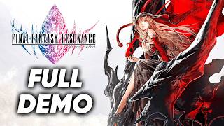 Final Fantasy Resonance - Gameplay Walkthrough Full Demo (PS5 Pro) No Commentary