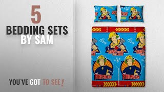 Top 10 Sam Bedding Sets [2018]: Fireman Sam Brave UK Double/US Twin Reversible UK Duvet/US Full