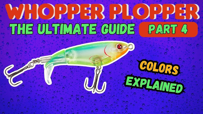 Side-By-Side Lineup Comparison of the Whopper Plopper 