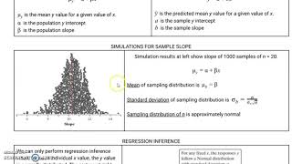 APST - C12 Regression Inference (1 of 2)