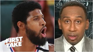 Paul George is making Stephen A. nervous about picking the Lakers to win it all | First Take