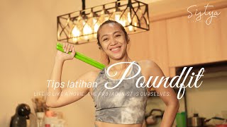 Tips Latihan Pound fit By PoundPro Sistya #poundfit #latihandirumah #olahraga