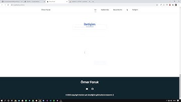 Portfolyo scripti admin paneli kurulumu - PHP