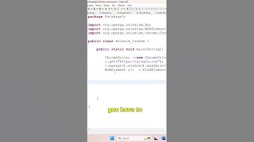 Performing Action on Component in Selenium #SDET #AutomationTesting #shorts