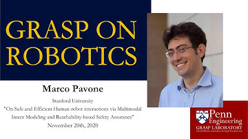 GRASP On Robotics: Marco Pavone - November 20th