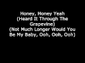 Marvin Gaye - I heard it through the grapevine (Lyrics)