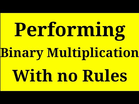 Performing Binary Multiplication||Geeks Tutorial