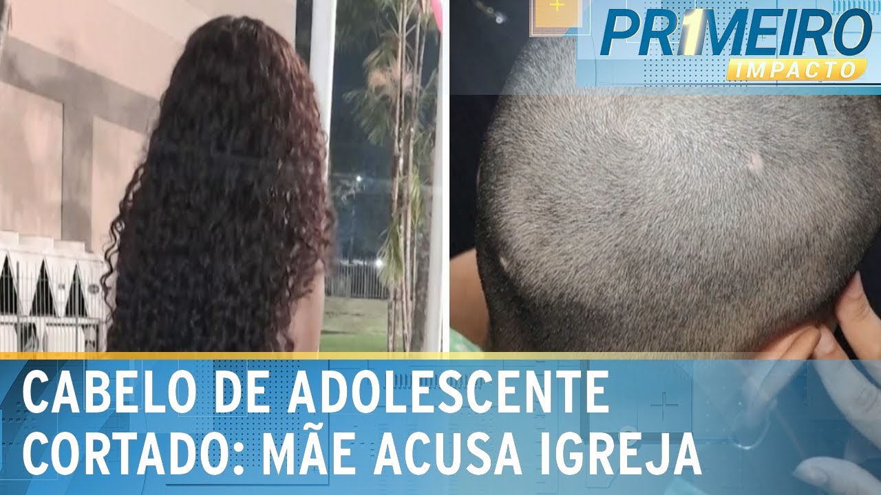 Adolescente tem cabelo raspado em evento evangélico; igreja nega | Primeiro Impacto (28/11/24)