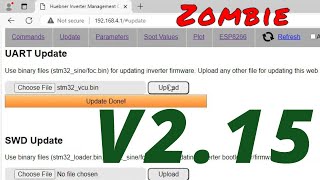 ZombieVerter VCU Ver 2.15 A Firmware Upgrade